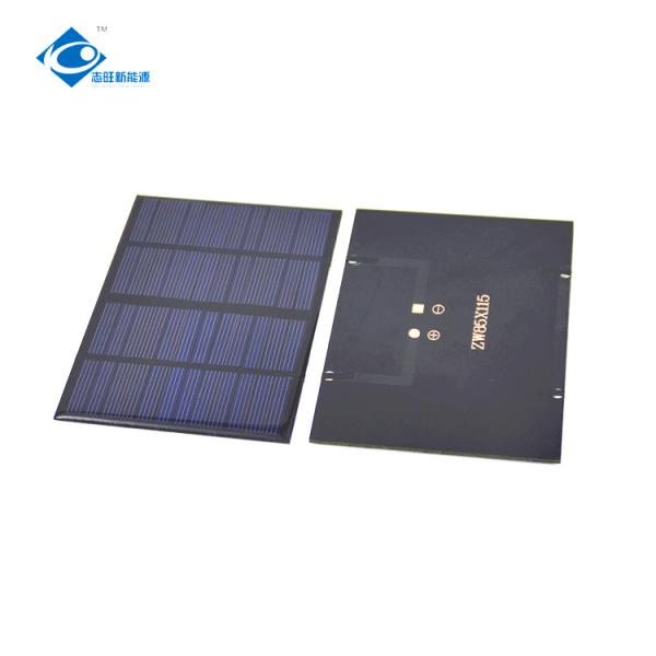 do silicone residencial da bateria dos painéis de energias solares ZW-85115-12V de 12V 1.3W módulo solar do picovolt 24