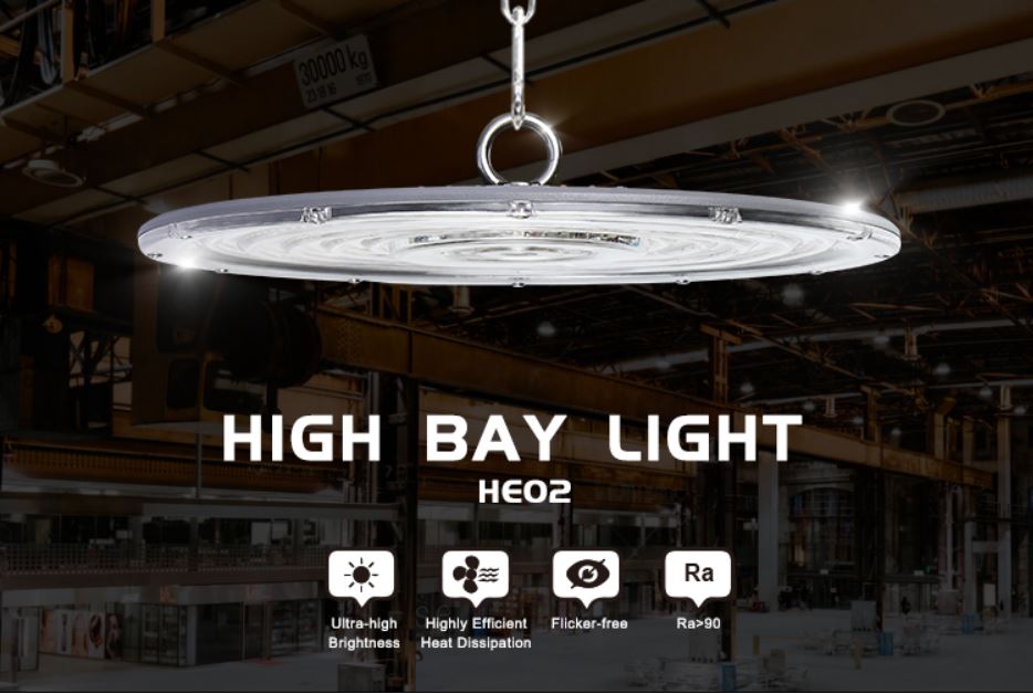 света тонкие алюминиевые LUMILEDS залива СИД UFO 6500K 265V обломоки 8000Lm 200w высокого