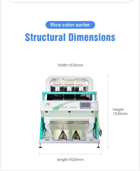2025  Newest Model CCD Color Sorter Machine For Wheat Rice Sorghum Cereals