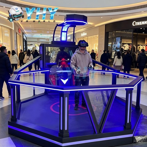 Future Technology Vr Space Walking Platform 9d Vr Simulator Arcade Game Machine for Sale