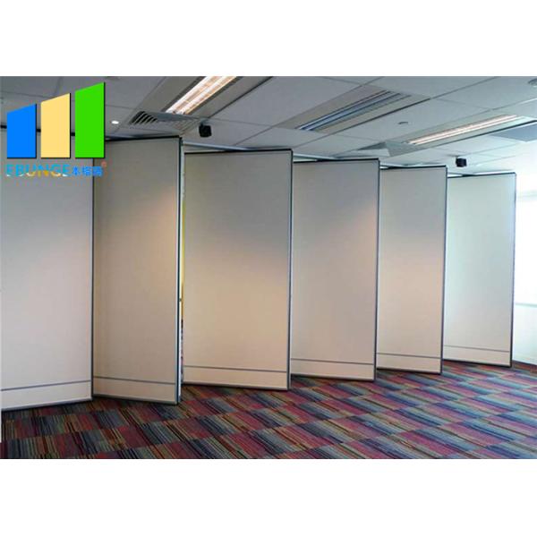 Decorative Wooden Restaurant Moving Flexible Foldable Partition Walls