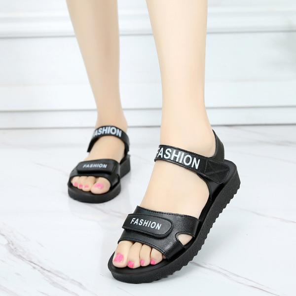 BS122 New Casual Orange Blue Slippers Female Summer Fashion Flat Non-Slip Outer Wear Sandals And Slippers Casual Slipper