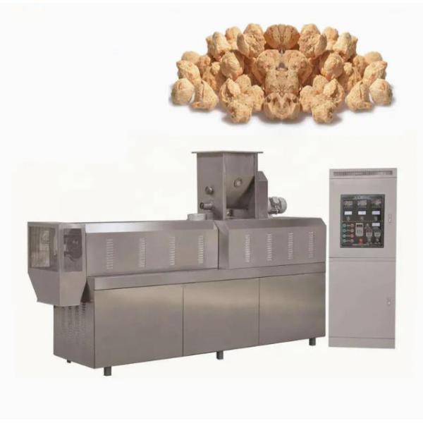Vegetable Protein Food Production Line Machine / Fiber soya nuggets extruder
