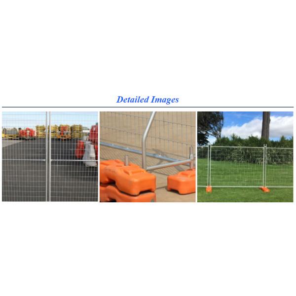 Galvanized Welded Mesh Filled Steel Temporary Fence For Sports Events