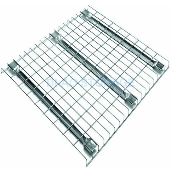 Industrial Channel Warehouse Storage Metal Steel Galvanized Wire Mesh Deck Rack