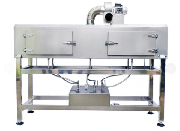 HF-2000M Steam Wrapping Tunnel with Glass Door