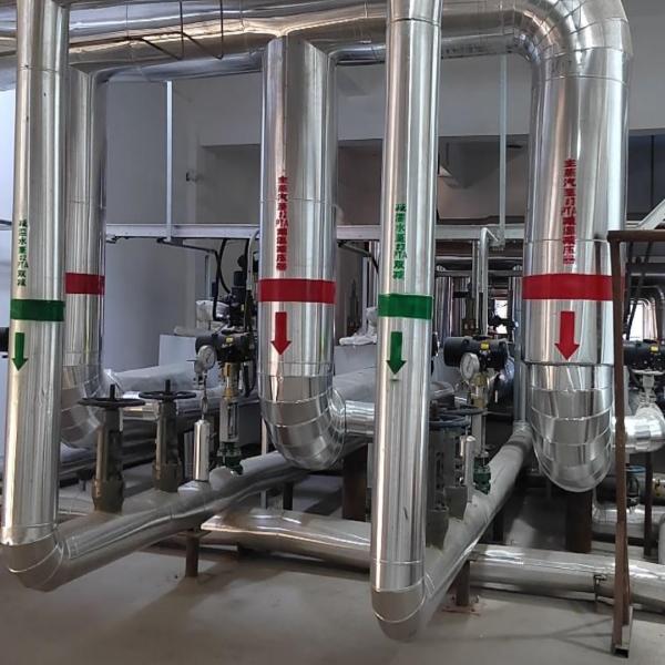 Natural Gas Pressure Reducing Station Module PRV Steam Desuperheating and Pressure Reducing Valve Customized