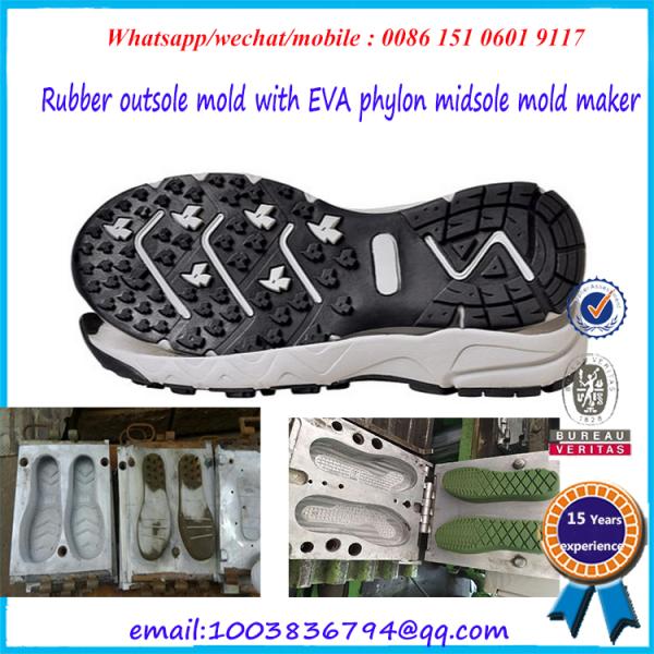Commercial Rubber Shoe Mold Durable Sports Shoes Outsole Mold
