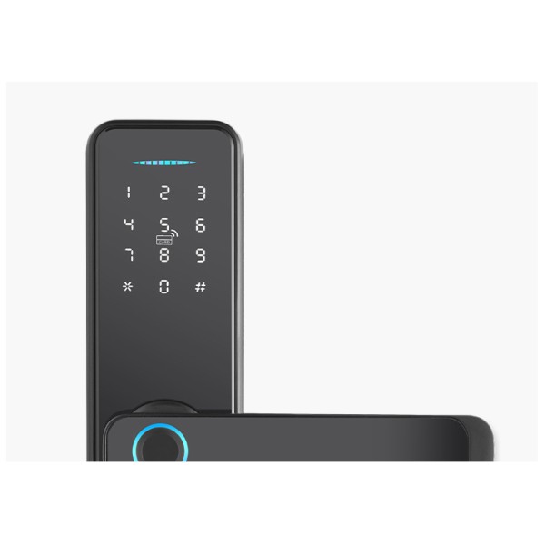 YAGU Multi Point Digital Fingerprint TTLOCK Tuya App Smart Door Lock With Camera Smart Locks Front Door