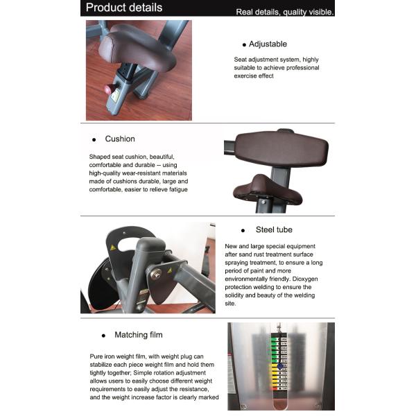 ISO Gray Color Mold Cushion Full Body Gym Equipment