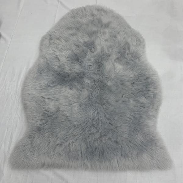 Modern Lambwool Faux Fur Seat Cushion Long Pile For Chair