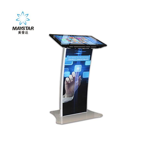 Floor Standing Digital Advertising Display Screens TFT-LCD Panel Type With Motion Sensor
