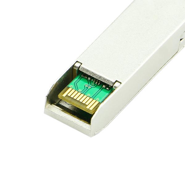 Hot Pluggable SFP Transceiver Single Mode RJ45 Interface 30m / 100m Distance