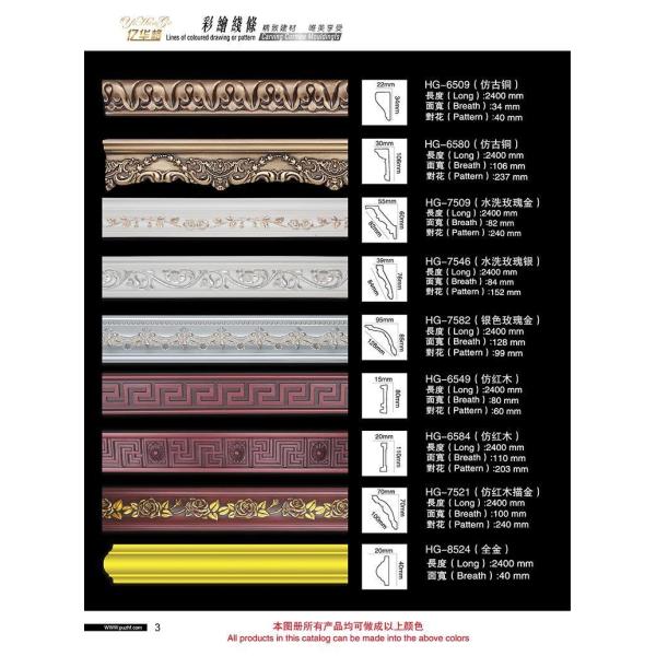 Средневосточный вдохновленный 1200X600X30 мм / 50 мм / 60 мм полиуретановый стенный панель для современных домов