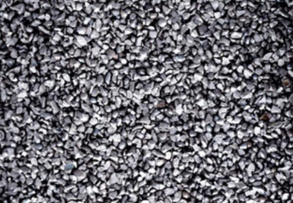 Grit Metal Alloy en acier abrasive G120 - le Groupe des Dix pour sabler la surface d'acier inoxydable