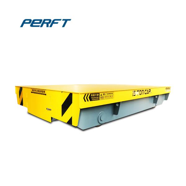 Дистанционное управление 50t тележки переноса рельса погрузо-разгрузочной работы стальной пластины верфи