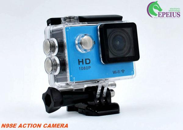 Mini Cube 1080P HD Action Camera 2 Inch LCD Wifi For 30M Underwater Sports