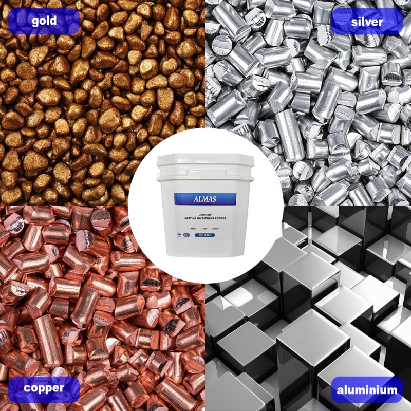 Low Expansion Resin Mold Casting Gypsum Powder 22.5KG Jewelry Investment Plaster for Resin Model Casting
