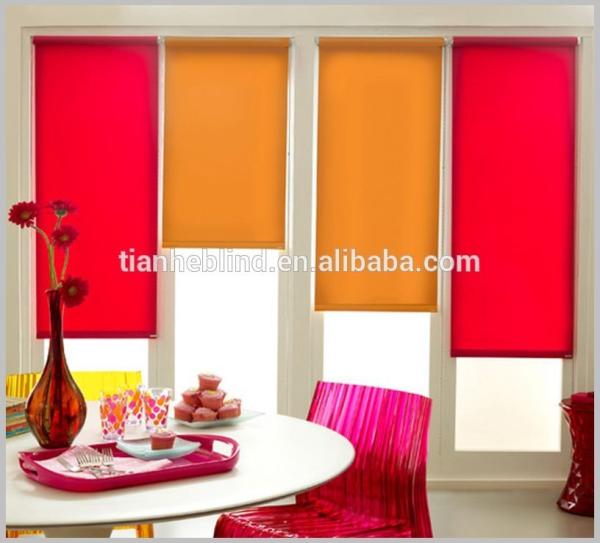 heat resistance sun shade electric roller blind fireproof waterproof roller blinds