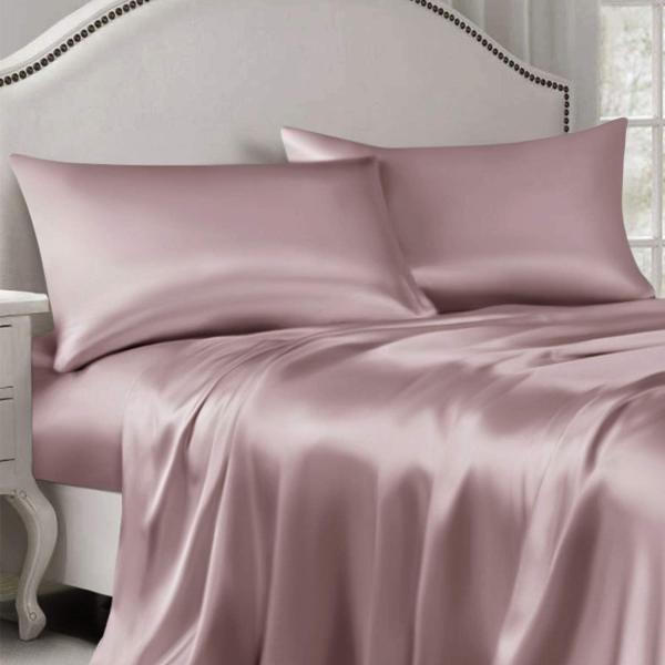 22mm 25mm Silk Pillowcase Gift Set With Gift Box Plain Dyed