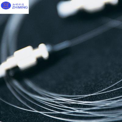 fibra óptica de safira Dia 25-500um Orientação da fibra no eixo C Transmissão > 80% Alta resistência à radiação