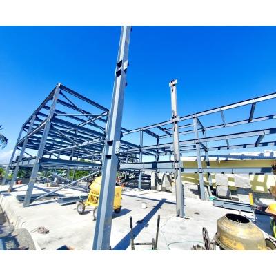Supporting A Huge Multi-dimensional And Multi-story Steel Structure Automobile Garage
