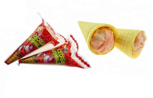 Ice Cream Fruit Flavored Marshmallows Halal Aerated Candy For Supermarket