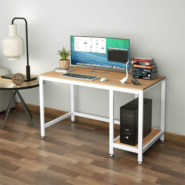 Soho Office Single Working Station Simple Design Wooden Office Desk for Versatility