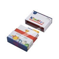 Boîte de rangement portable pour les enfants cartes flash avec diviseur et poignée