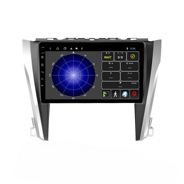 Android 9.0 Car Multimedia Player Para Toyota Camry 2012 2013 2014 2015 2016 2017 Rádio estéreo Navegação GPS 2 Din Não há DVD