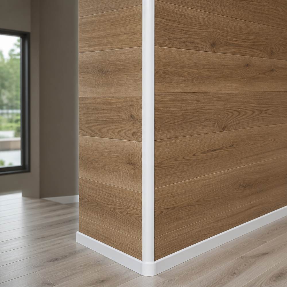 PVC Wall Panel Trims & Accessories Decorative Lines Corner Trim Skirting Board