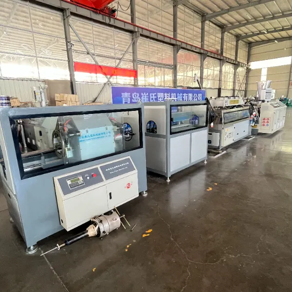 Full Automatic HDPE Carbon Spiral Corrugated Pipe Production Line with Precise Winding and High Speed Coiling System
