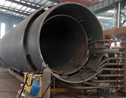 2100 Kw Horizontal Oil Gas Fired Thermic Fluid Heating Boiler