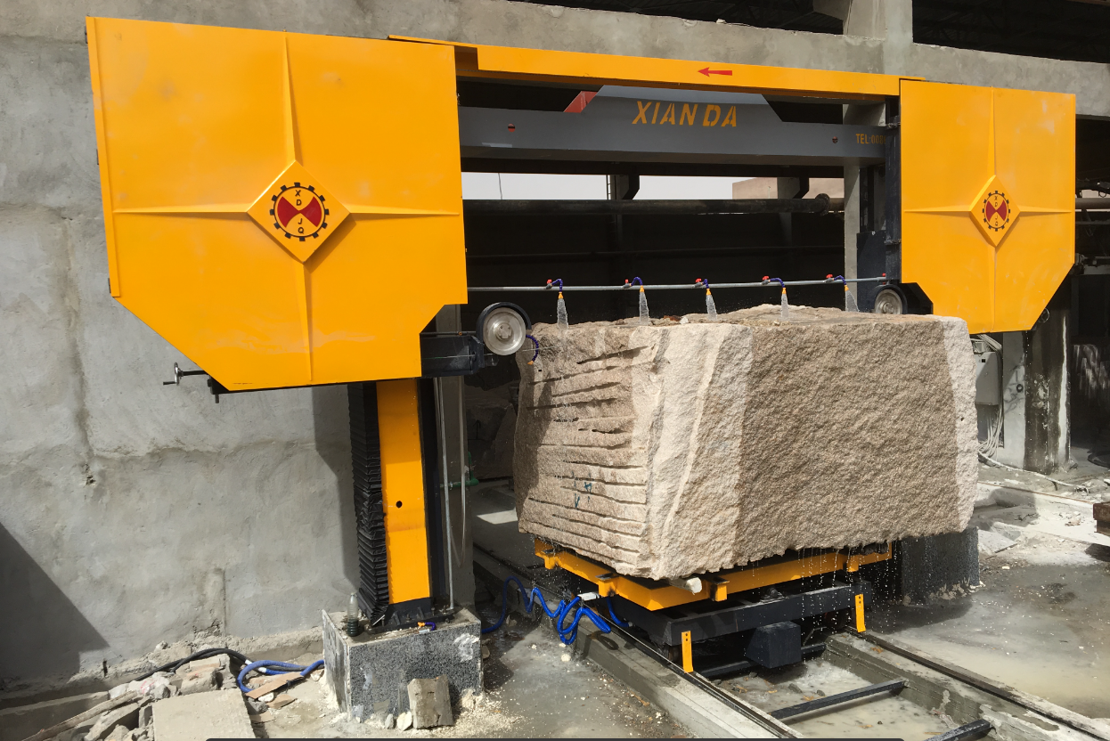 Машины для пилы с бриллиантовой проволокой CNC CTS-3500-18/21 для обработки камня