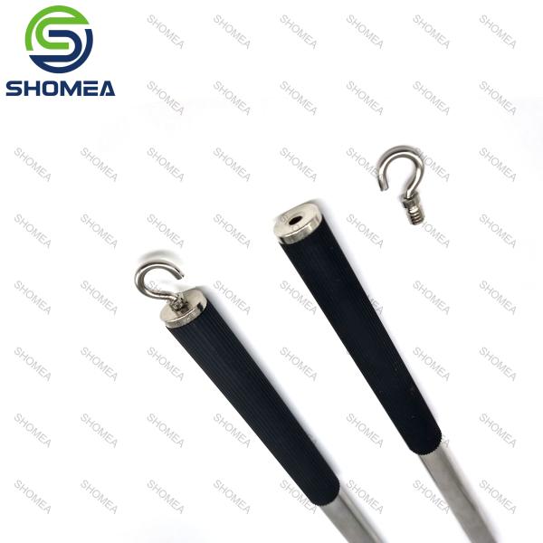 Custom M5 male thread telescopic pole