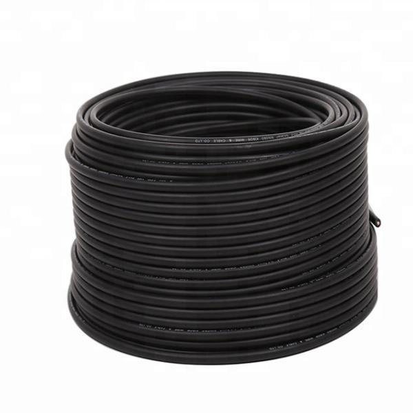 Estanhado revista tensão solar de central elétrica do cabo 4mm da bomba de 6mm picovolt a baixa à prova de fogo