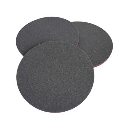 Hook and Loop Round Sponge Sanding Disc Wet Dry Flexible Sponge Sandpaper for Car Paint Wood Plastic Metal Polishing