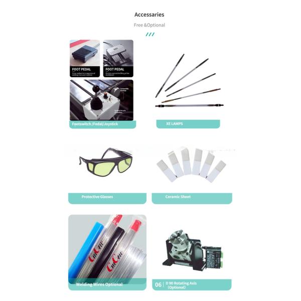 YAG Mold Reapir Laser Welding Machine for Metal Iron Stainless Steel 200W 300W 400W