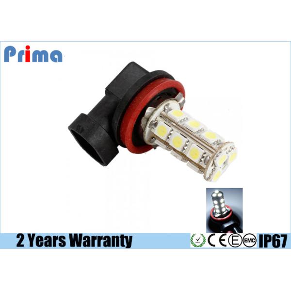 5050 18 SMD Led Replacement Headlight Bulbs , 2.7W H11 Led Fog Light Bulbs