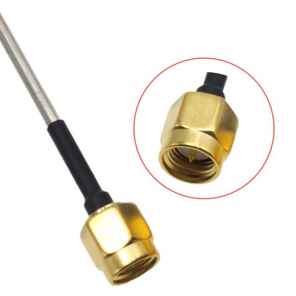 Homem semi rígido reto do cabo coaxial SMA da trança de 50ohm RF ao homem de SMA