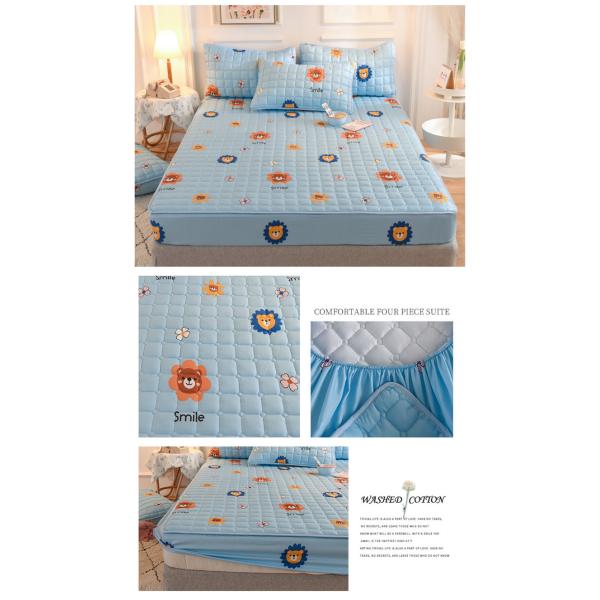 Домашние ковровые принадлежности Специально напечатанные защитные матрасы для защитных подушек кровати