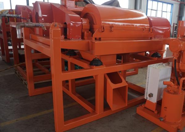 Anti Abrasive Drilling Mud Decanter Centrifuge 3200rpm For Oil Gas