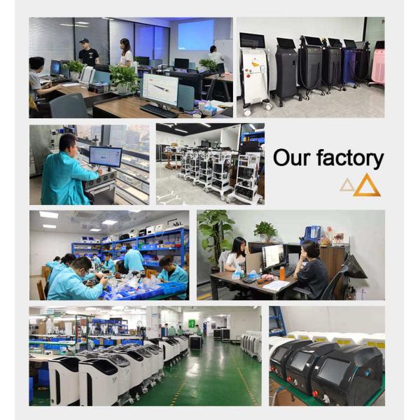 Salón de belleza para la depilación del cuerpo máquina de depilación láser de diodo