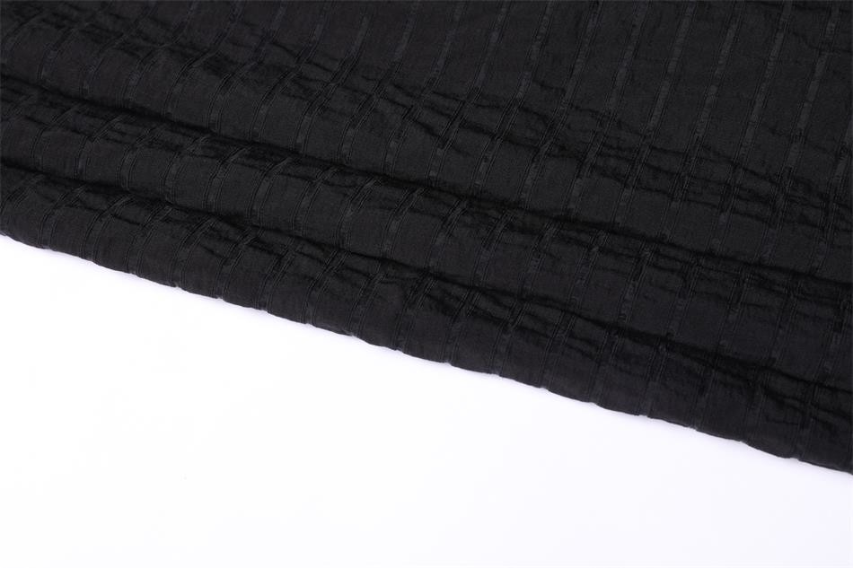 Ткань черное 75Dx75D полиэстера стиля 90gsm нашивки шифоновая