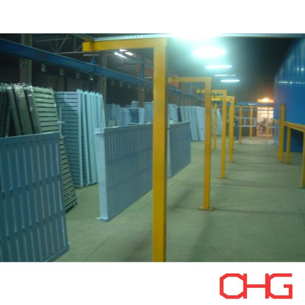 Customized Long Service Life Manual Powder Coating Production Line for Hospital Beds