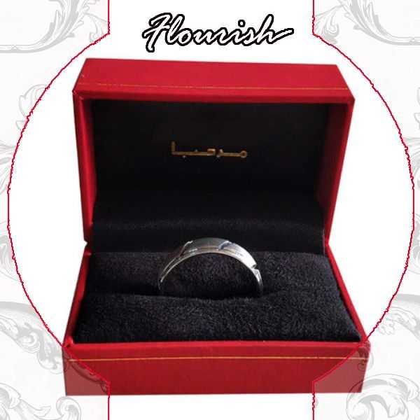 Emballage de bijoux portable à charnière en forme de coquille en carton cadeau en papier avec insert de velours selon les exigences du client