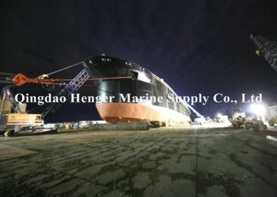 Levantamento de peso de lançamento das bolsas a ar do navio da borracha natural para entrar