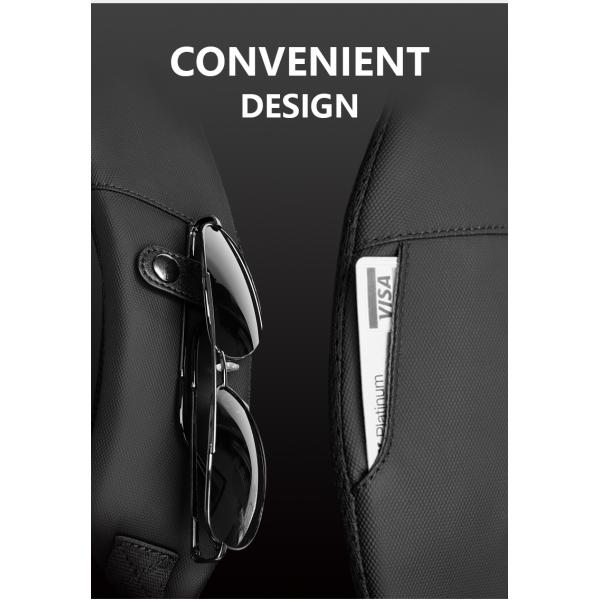 Fermeture à fermeture à glissière sac à dos d'affaires imperméable à l'eau