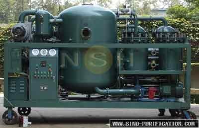 Desidratador do vácuo do controle do PLC do purificador de óleo da turbina do transformador 1200L/H