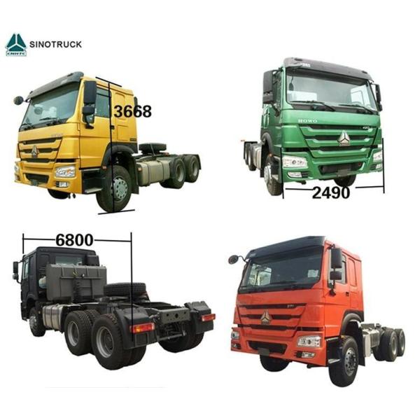 HOWO 6X4 Tractor Truck for Heavy Duty Transport Hydraulic Steering Power Assistance